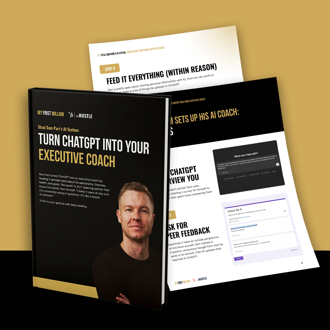 Turn ChatGPT into executive coach